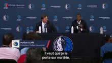 Mavericks - Quand la présentation du nouveau président est perturbée par... les pleurs de son fils !