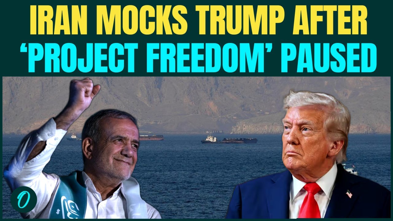 Project FREEDOM OR FAILURE! Iran Mocks Trump After Hormuz Mission Paused, Calls It Short-Lived
