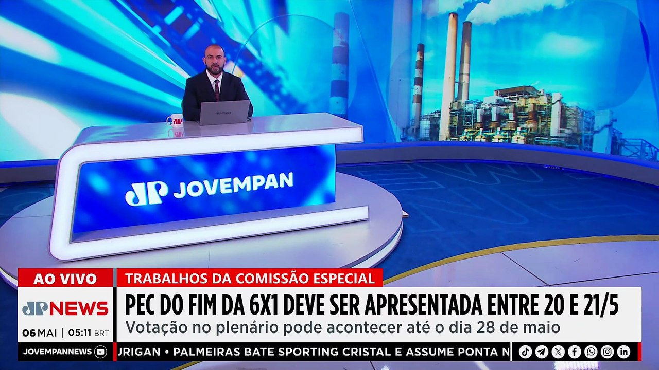 Fim da escala 6x1: Relator prevê votação de parecer em 26 de maio