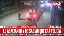 Policía disparó puso en fuga a delincuentes a los tiros limpios