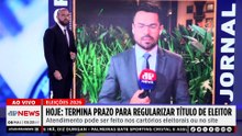 Eleições 2026: Prazo para regularização do título termina nesta quarta (06)