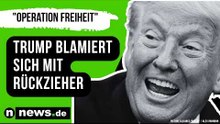 Donald Trump: "Operation Freiheit" plötzlich abgeblasen – US-Präsident blamiert sich mit Rückzieher