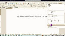 How to Insert Diagonal Upward Right Arrow ↗ in Word