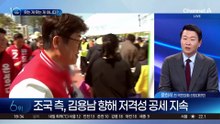 웃는 게 웃는 게 아니다?…김용남 vs 조국, 첫 조우