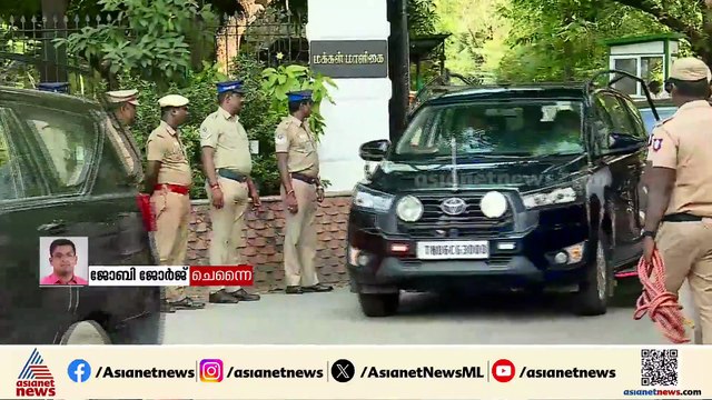 ഗവര്‍ണര്‍ രാജേന്ദ്ര ആർലേക്കറുമായി കൂടിക്കാഴ്ച്ച നടത്തി ടിവികെ അധ്യക്ഷൻ വിജയ്