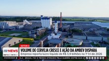 Volume de cerveja cresce e ação da Ambev dispara; Bruno Meyer comenta