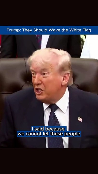 Trump says he expected markets to crash