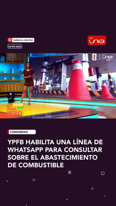 Nueva línea de YPFB para consultar combustible vía WhatsApp