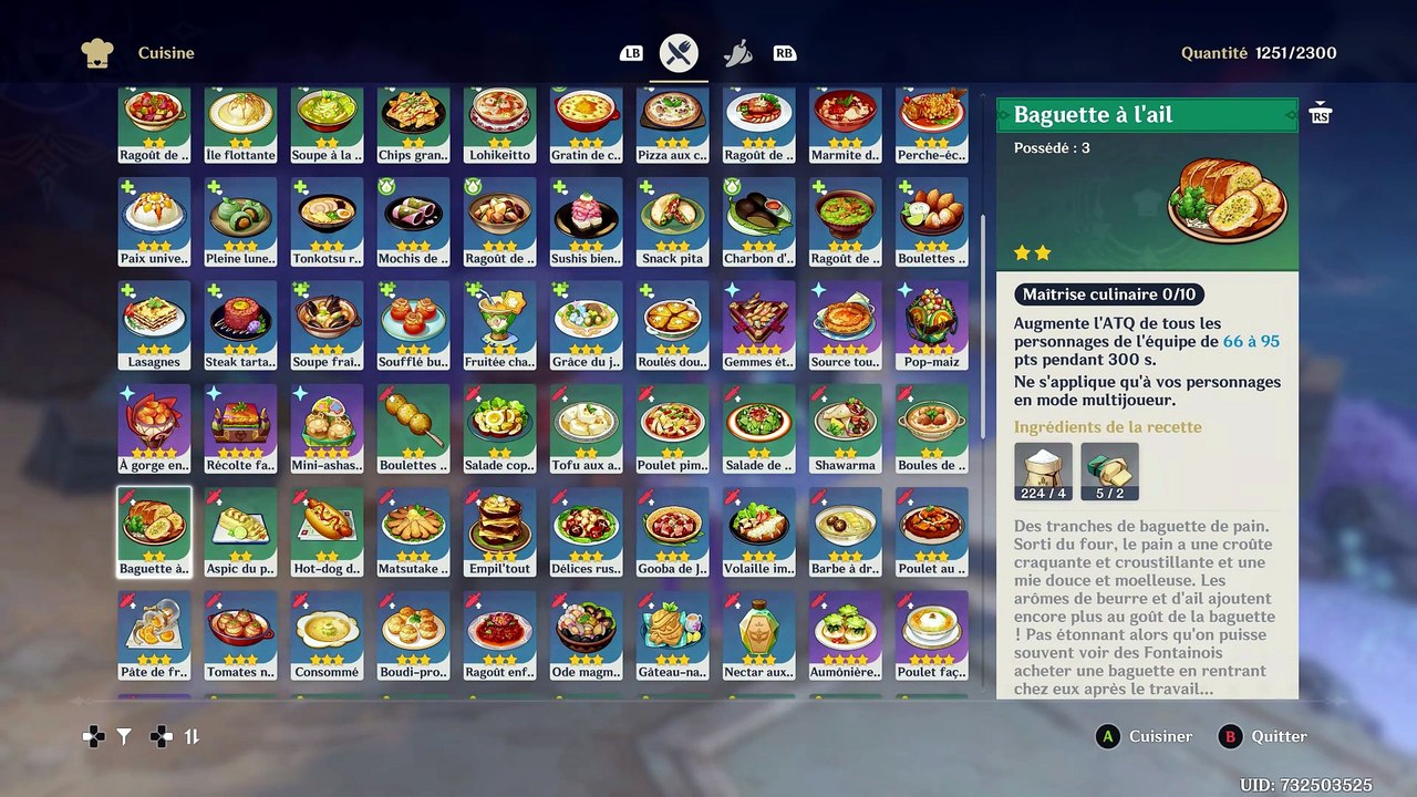 Genshin Impact Nod Krai Récit du cuisinier