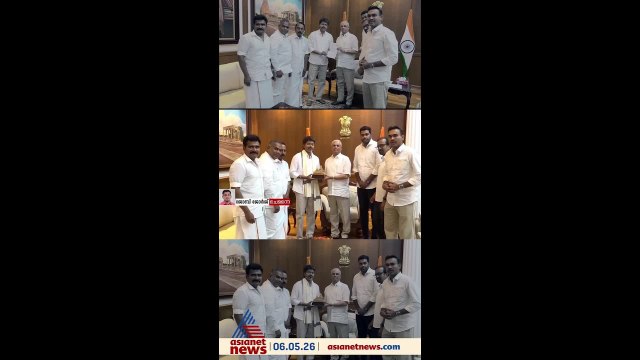 ഗവര്‍ണര്‍ രാജേന്ദ്ര ആർലേക്കറുമായി കൂടിക്കാഴ്ച നടത്തി വിജയ്