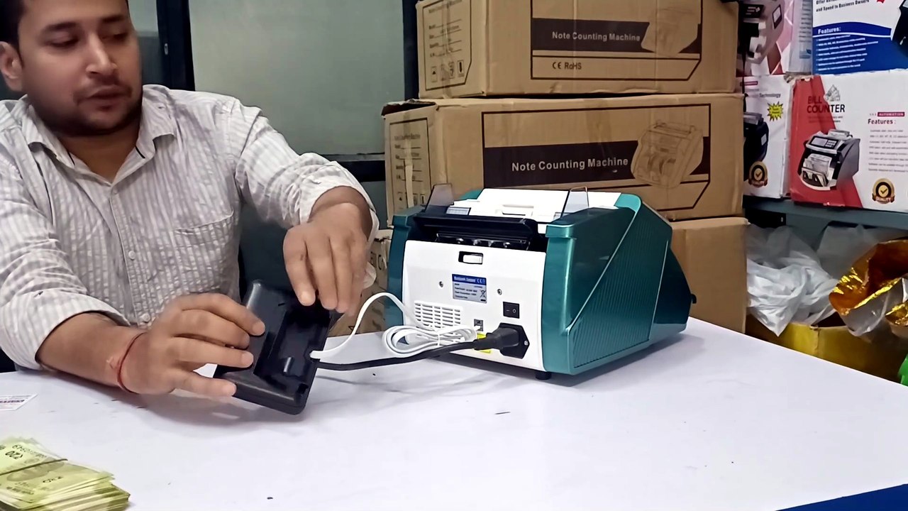 Best Cash Counting Machine Supplier in Ranebennuru, Karnataka 💸 | AKS Automation Delhi