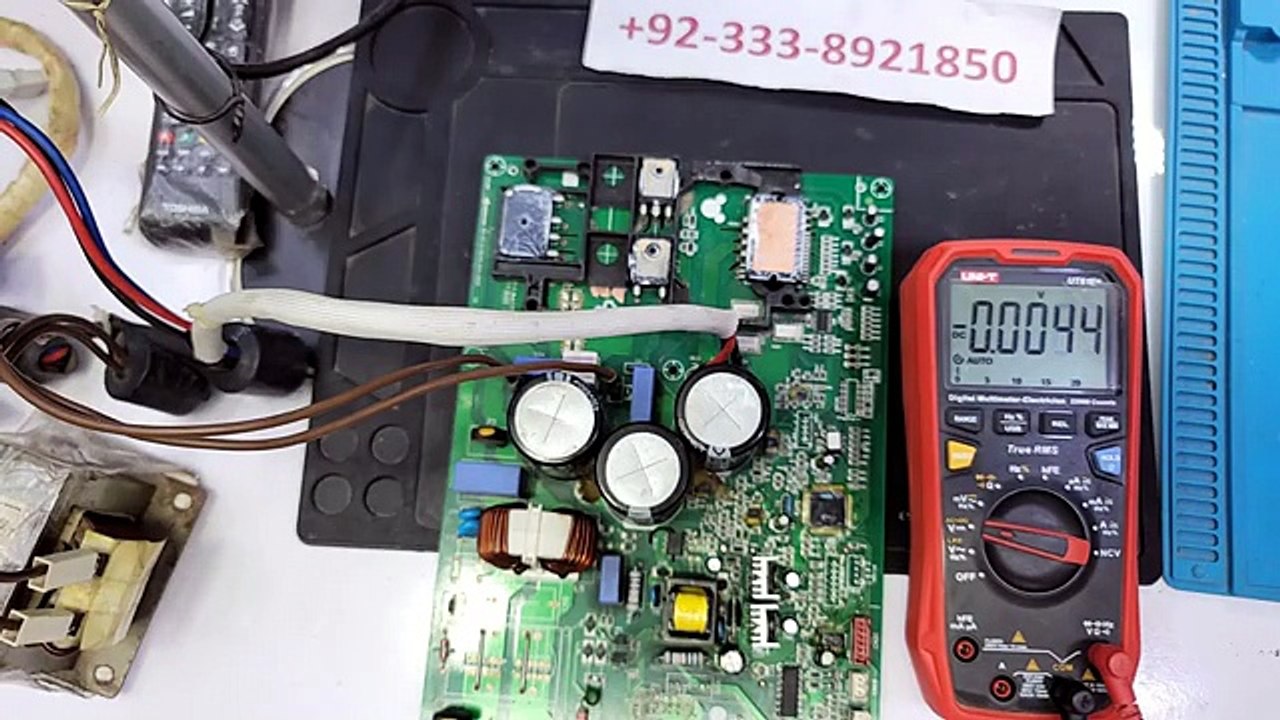Kenwood Dc inverter ac F1 error outdoor pcb Dc inverter ac pcb best repairing channel Babar