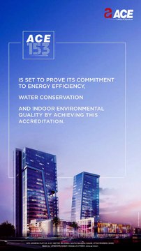 IGBC Gold Certified Excellence in Commercial Office Space in Noida at ACE 153 | Ace Group