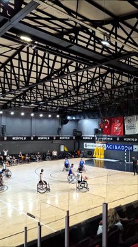 İlk Yarı Sonucu - Beşiktaş 50-20 Karabük Demir Kartal - Tekerlekli Sandalye Basketbol Süper Ligi 23. Hafta