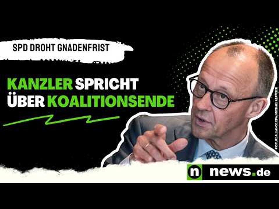 Friedrich Merz: Kanzler spricht über Koalitionsende - SPD droht Gnadenfrist