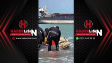 Karaya oturan gemi için çalışma başlatıldı