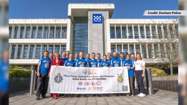 North East police team to take on Three Peaks challenge for baby loss charity and road safety awareness
