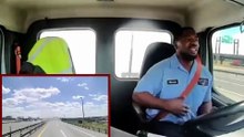 Un avión chocó contra un camión antes de aterrizar: el impactante video del momento