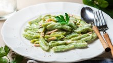 Pasta casera de brócoli