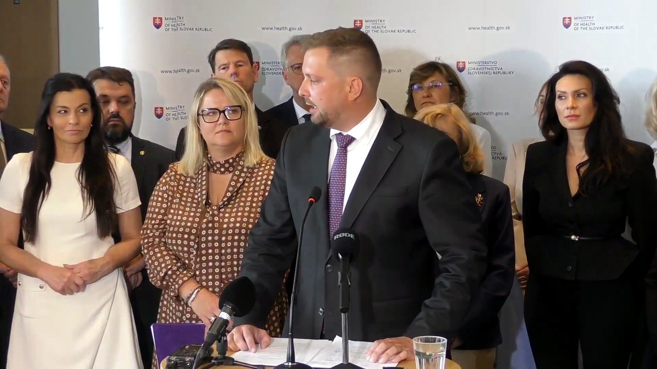 ZÁZNAM: Šaško: Lieková reforma má zlepšiť prístup k liečbe i riešiť nelegálny reexport