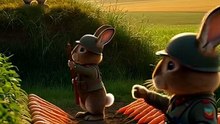 Funny Rabbit Army Defending Carrot Farm 🐰🥕 | Cinematic Comedy Animation