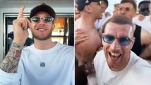 Así fue el fiestón del Schalke: Karius de Dj y Dzeko de animador