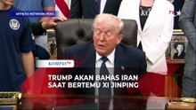 Trump Ungkap Akan Bahas Iran Saat Bertemu Xi Jinping