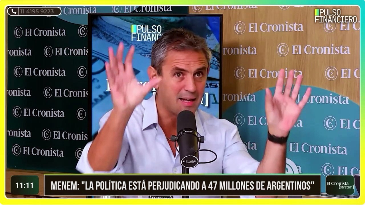 Martín Menem sobre la inflación