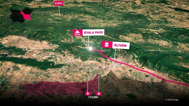 Le profil de la 2ème étape du Giro - Cyclisme - Giro