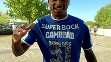 Chegada do FC Porto ao treino