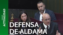 La DEFENSA DE ALDAMA: "Se deja captar porque era una persona que podía proporcionar negocios"