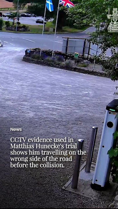 CCTV evidence used in Matthias Hunecke's trial