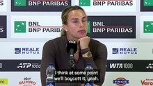Sabalenka backs grand slam boycott amid prize money dispute
