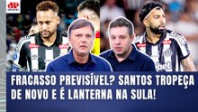 "ALGUÉM ESTÁ SURPRESO COM ISSO??? Gente, o SANTOS..." PAPELÃO com NEYMAR e GABIGOL contra o RECOLETA
