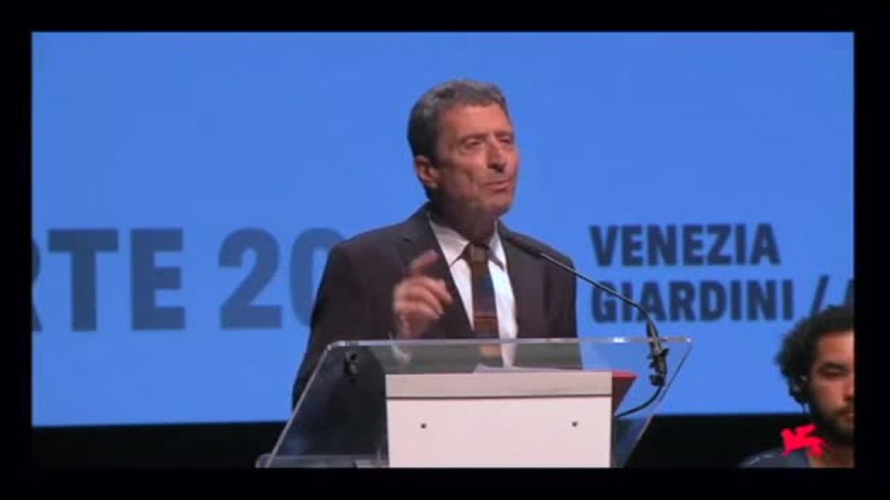 Buttafuoco: Biennale libera e audace come dice Mattarella