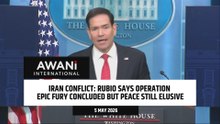 Rubio says operation epic fury concluded but peace still elusive
