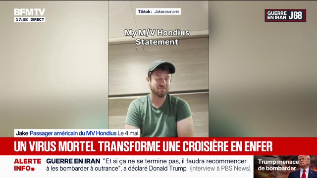 Hantavirus: le témoignage d’un passager américain à bord du navire de croisière infecté