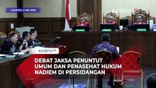 Momen Debat Panas JPU dan Penasehat Hukum Nadiem di Persidangan