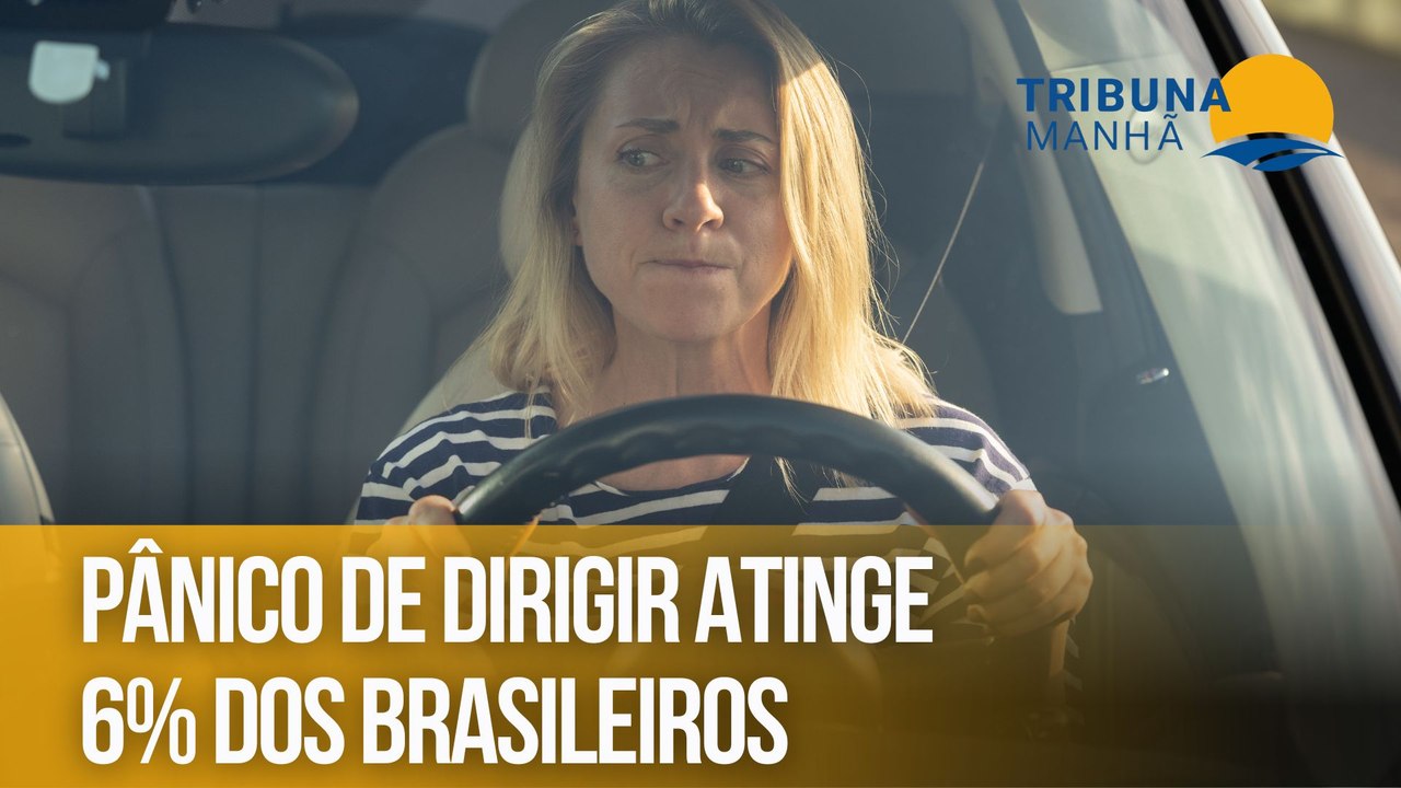 Pânico de dirigir atinge 6% dos brasileiros
