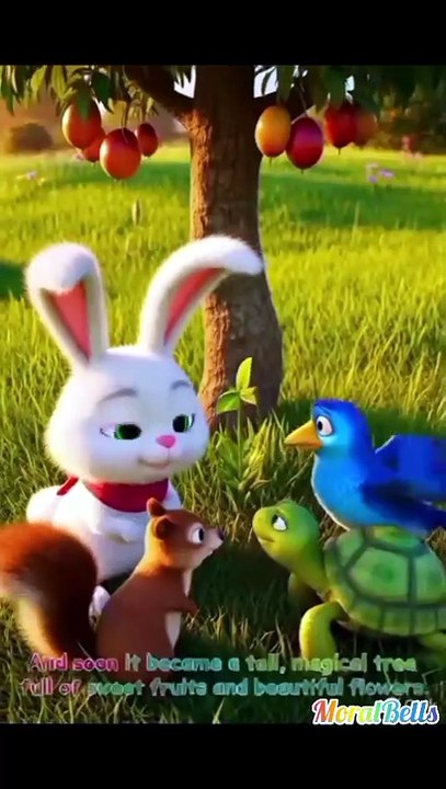 👉 "Lila Finds a Magic Seed! 🌱🐰 | Part 8 | Kids Moral Story #shorts"