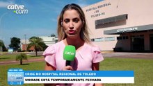 Hospital Regional de Toledo tem contrato rompido e atendimento suspenso