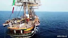 Sold out per le visite a bordo dell'Amerigo Vespucci a Genova