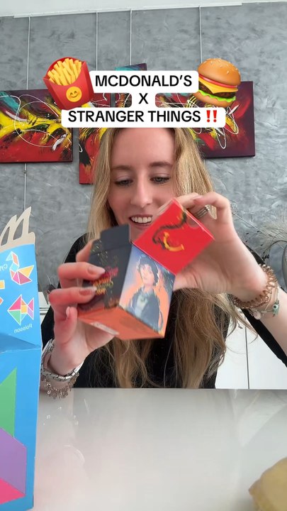 J’ai testé le menu MCDONALD’S X STRANGER THINGS‼️😍🍔🍟