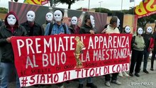 I "Contro David" dei lavoratori del cinema: Stop ai set se necessario