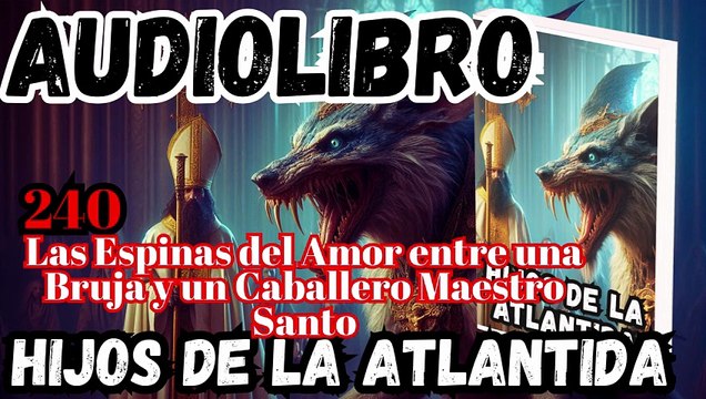 Audiolibro los Hijos de la Atlantida Capítulo 240 Las Espinas del Amor entre una Bruja y un Caballero Maestro Santo