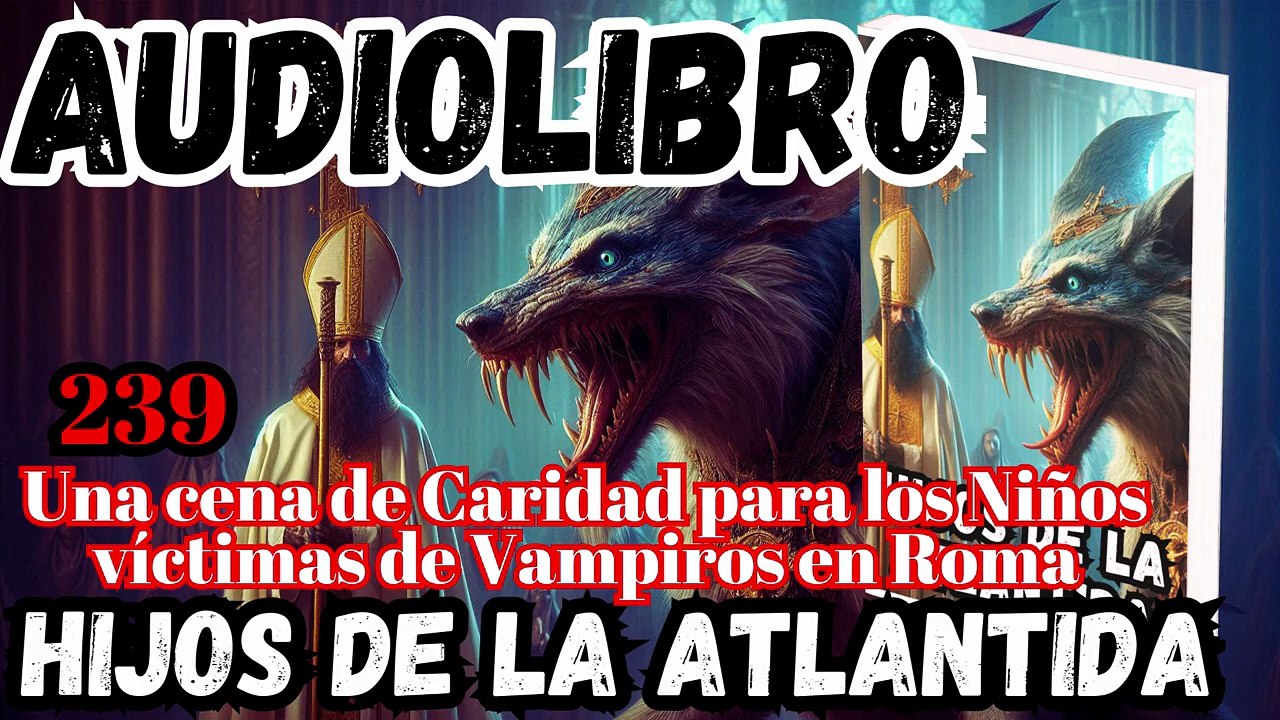 Audiolibro los Hijos de la Atlantida Capítulo 239 Una cena de Caridad para los Niños víctimas de Vampiros en Roma