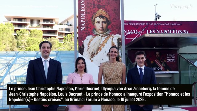 Réunion de famille à Paris pour Maria Carolina de Bourbon des Deux-Siciles, avec son cousin le prince Jean-Christophe Napoléon