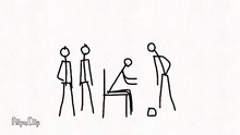 Introvert Struggles - Stickman Animation Fight Knockout Beat em up Bullying