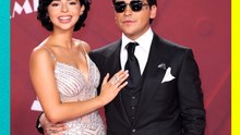 Christian Nodal agradece al público de Chile por el carió mostrado con su esposa, Ángela Aguilar