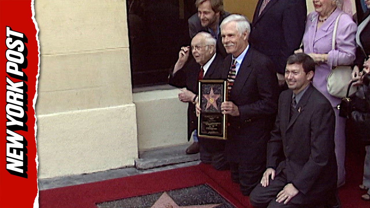 Ted Turner honored with star at the Hollywood Walk of Fame